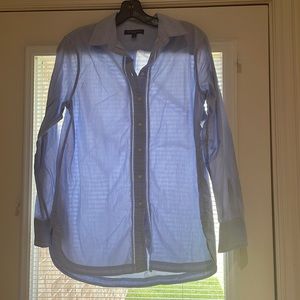 Banana republic long button shirt